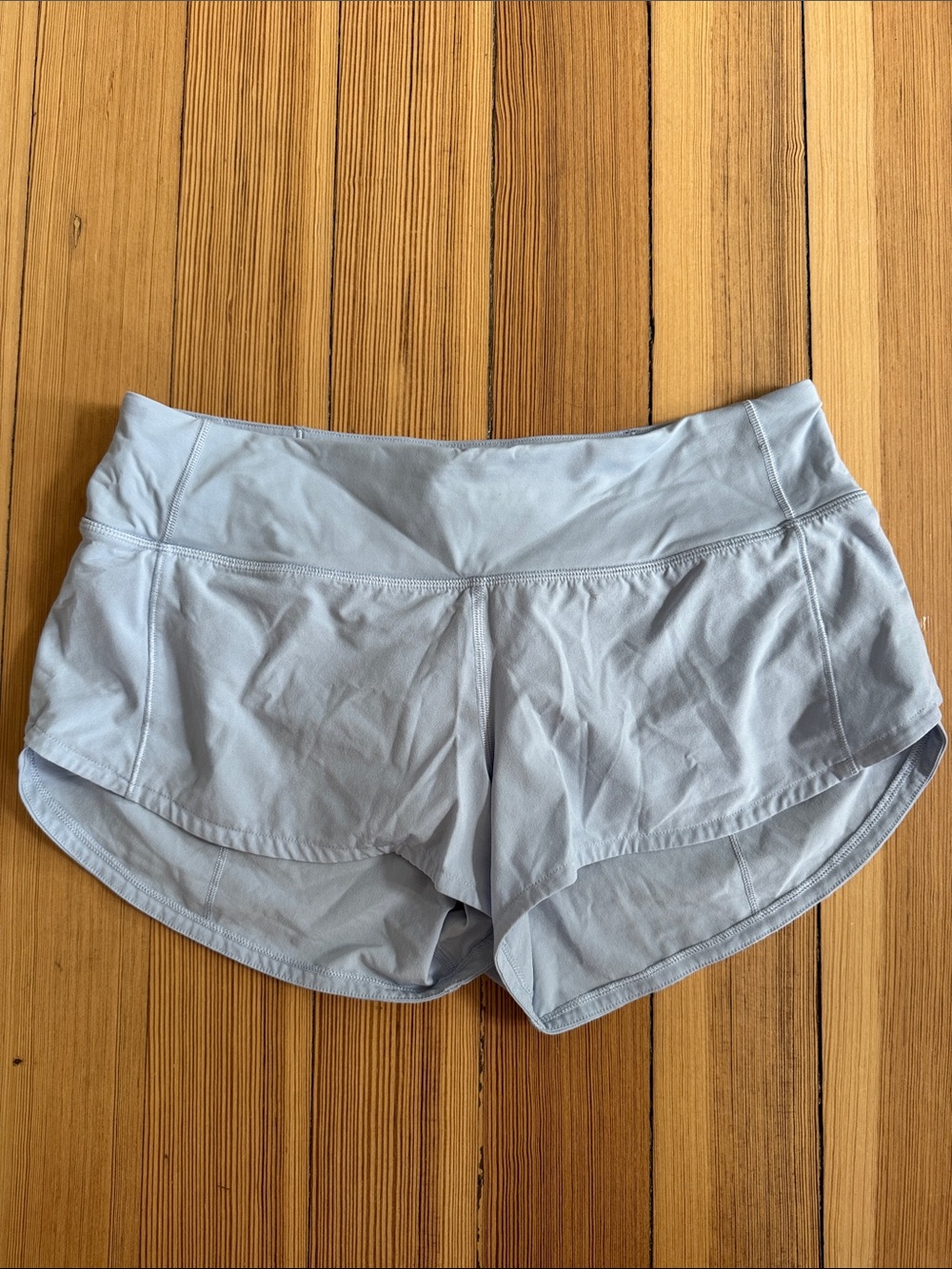 lululemon athletica Pale Blue Women's Running Shorts